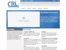 Tablet Screenshot of crltechnologies.com
